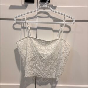 Ardene White Lace Camisole Top